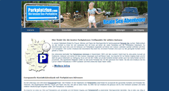 Desktop Screenshot of parkplatzfun.com